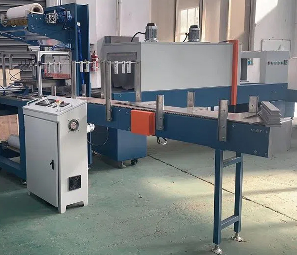 Semi - automatic shrink packing machine